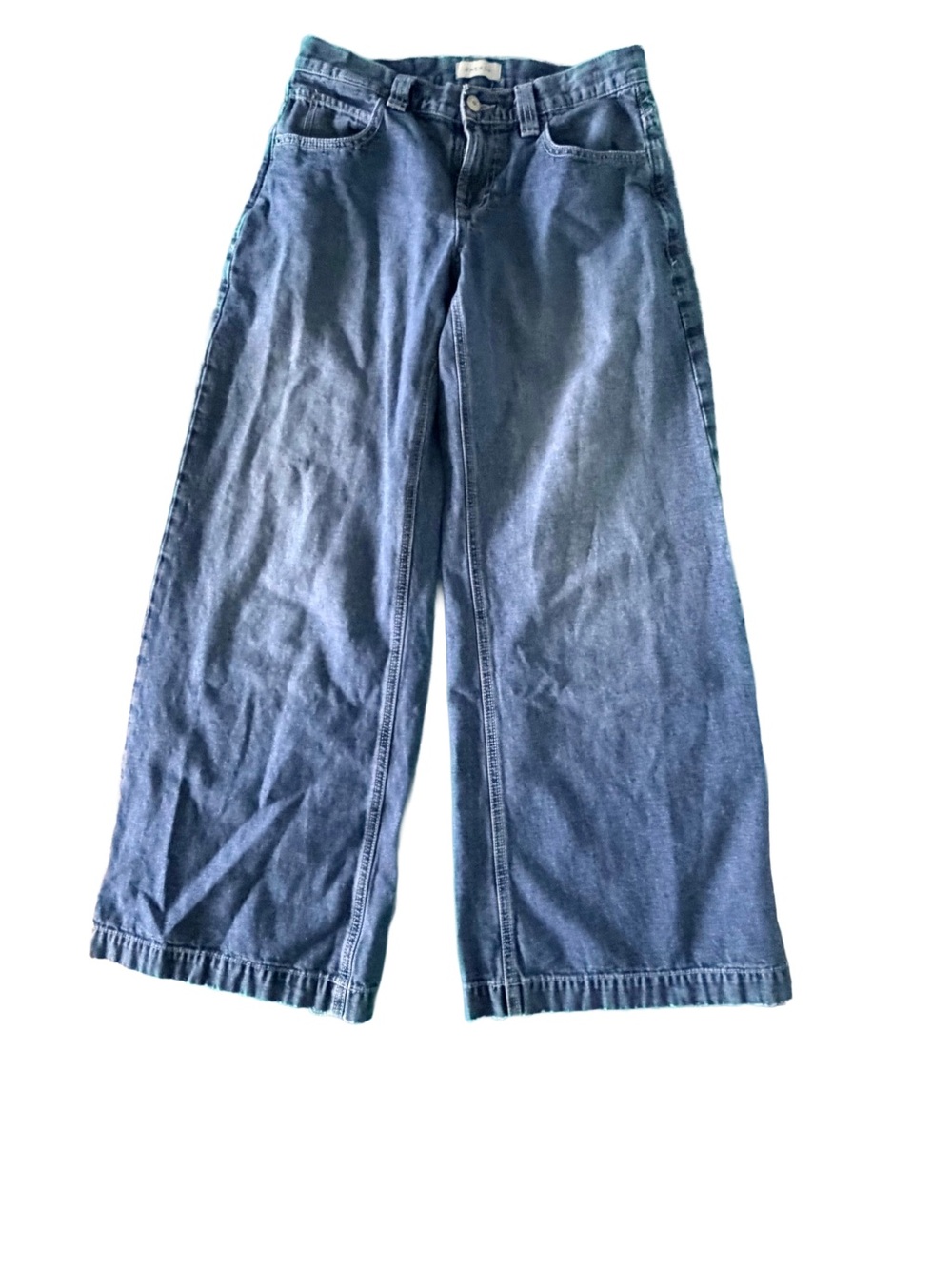 PacSun Sloane Low Rise Ultra Baggy Wide Leg Jeans Size 26 R 100% Cotton Y2K